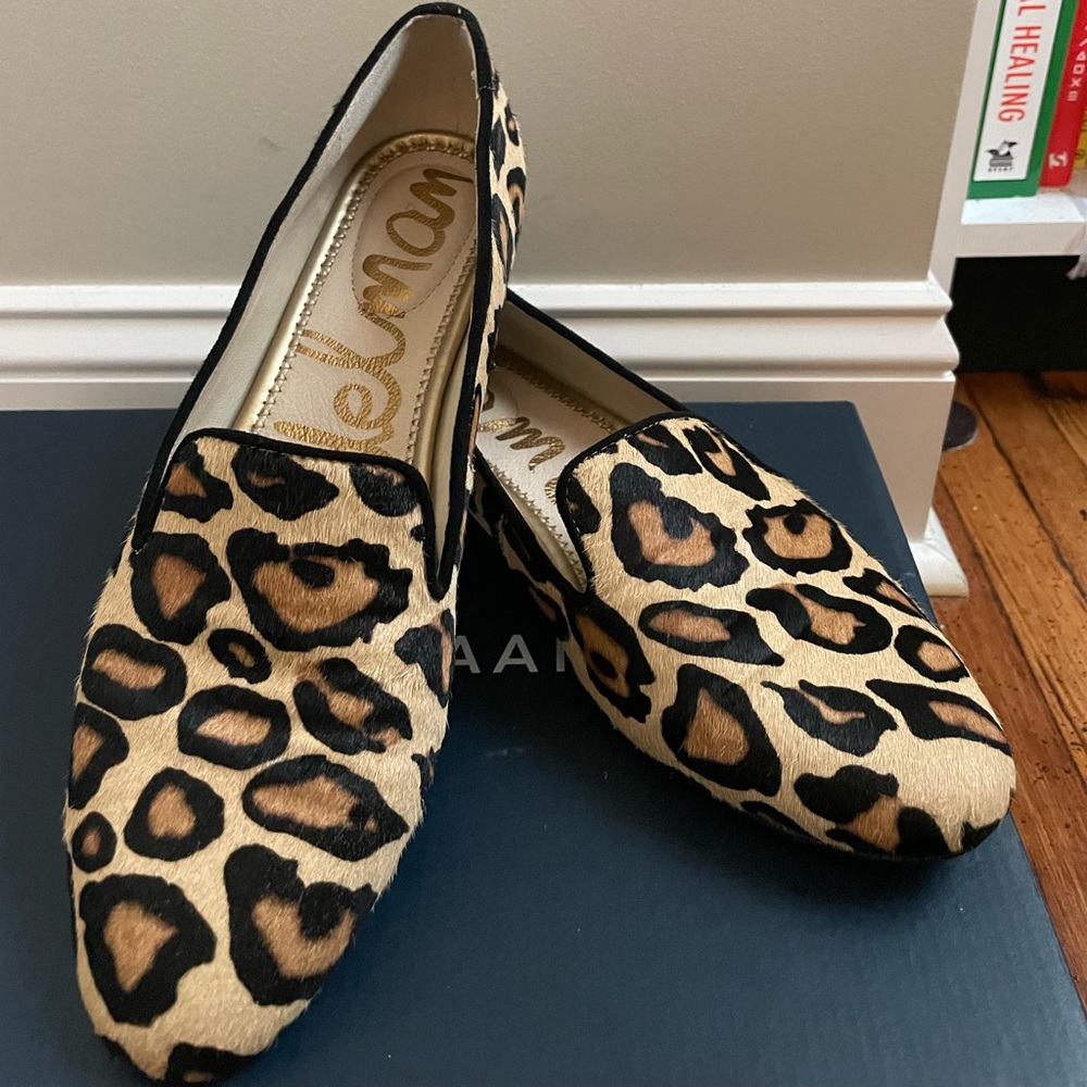 Sam Edelman Leopard Flats - Size 8